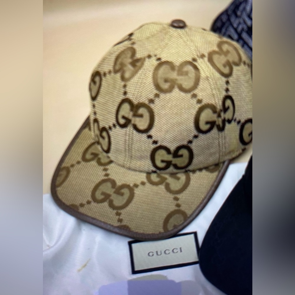 Gucci Pre-Owned Jumbo GG Canvas Cap - Picture 16 of 16